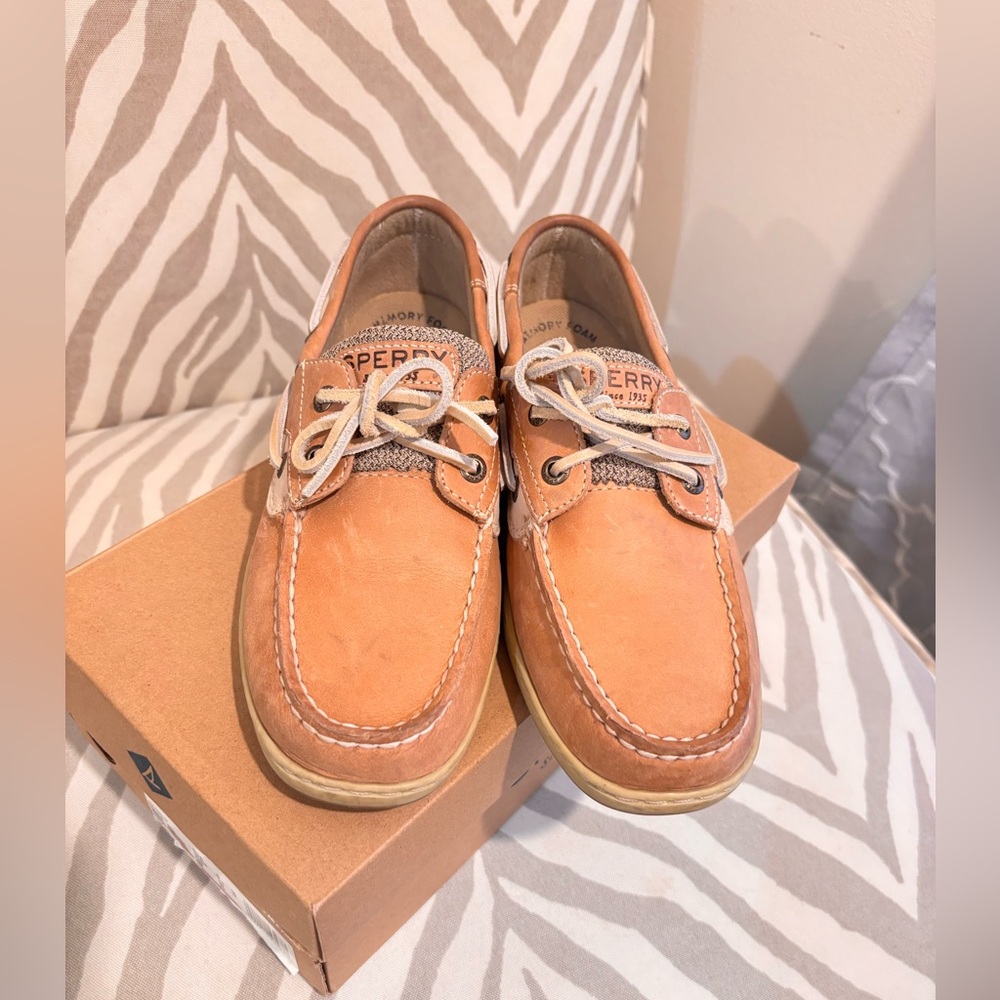 Sperry Women’s  Light Brown Boat Shoes